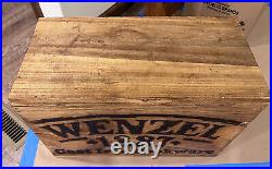 1887 Wenzel Cast Iron Cookware With Crate 10 Piece Dutch Oven Skillet Griddle