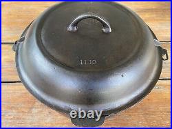 Cahill Cast Iron #10 Fully Marked Dutch Oven