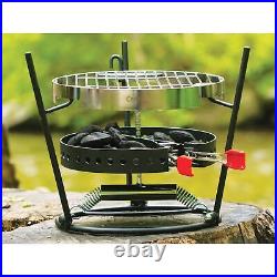 CampMaid Outdoor Cooking Set Dutch Oven Tools Set Charcoal Holder & Cast