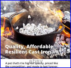 Cast Iron Cookware, Designed in St. Louis (10 Dutch Oven)