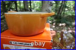 Fall Season Soon Le Creuset Dutch Oven 22 cm Marronnier NIB Free Shipping