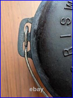 GRISWOLD #8 Tite-Top Dutch Oven CAST IRON POT LID & 206 TRIVET! A2551 Pat 1920