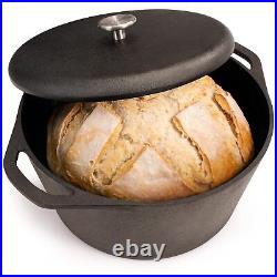 Greater Goods Cast Iron 10-Inch Dutch Oven with Lid Complete Your Cast Iron P