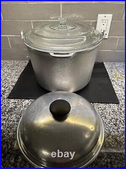 Guardian Service Cookware VTG Aluminum Stock Pot Dutch Oven Canning with Lid 12 QT