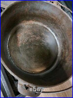 HTF Martin Stove and Range cast iron #10 Heat Ring Dutch Oven Florence Alabama