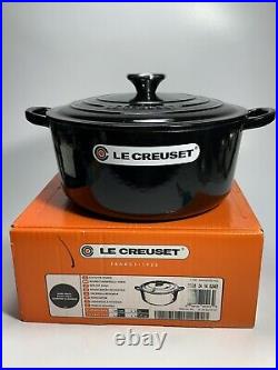Le Creuset 4.5 Qt. Limited Edition Enameled Cast Iron Dutch Oven Black Onyx