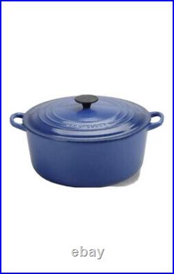 Le Creuset 9 qt French (Dutch) Oven in Cobalt Blue (Classic) New In Box