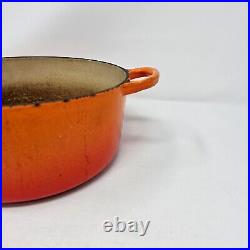 Le Creuset Enameled Cast Iron 3.5Qt Dutch Oven Casserole 22 Made in France