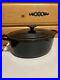 Le Creuset Oval White 5 Qt #29 Dutch Oven Made In France Black Rare