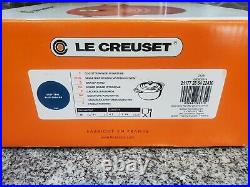 Le Creuset Signature Cast Iron 7.25 Quart Round Dutch Oven, Deep Teal NEW