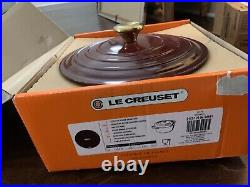 NEW Le Creuset 5.5 QT Round Dutch Oven Signature Cast Iron #26 RHONE