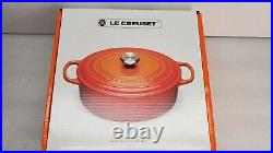 NEW Le Creuset Enameled Cast Iron Signature Oval Dutch Oven, 5 qt, Cerise