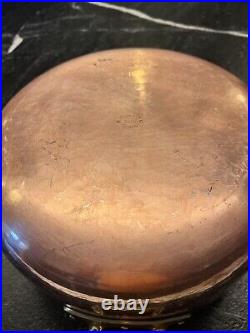 REDUCED! Copper Dutch Oven Hand-hammered, Silver-lined