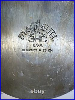 Vintage Magnalite 12 Pc Lot Skillet Sauce Pan Sauté Pan Dutch Oven Lids Trivet