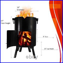 Wood Fire Oven for Kazan Qazon Pilaf Plov 16 Diameter for 11 to 18 L POT